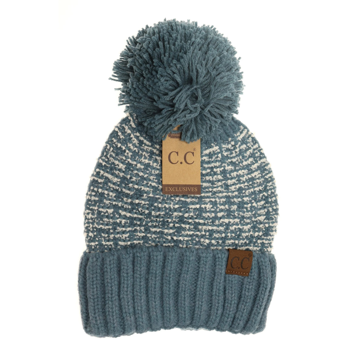 Tweed Knit Pom Beanie | SoHa Surf Shop