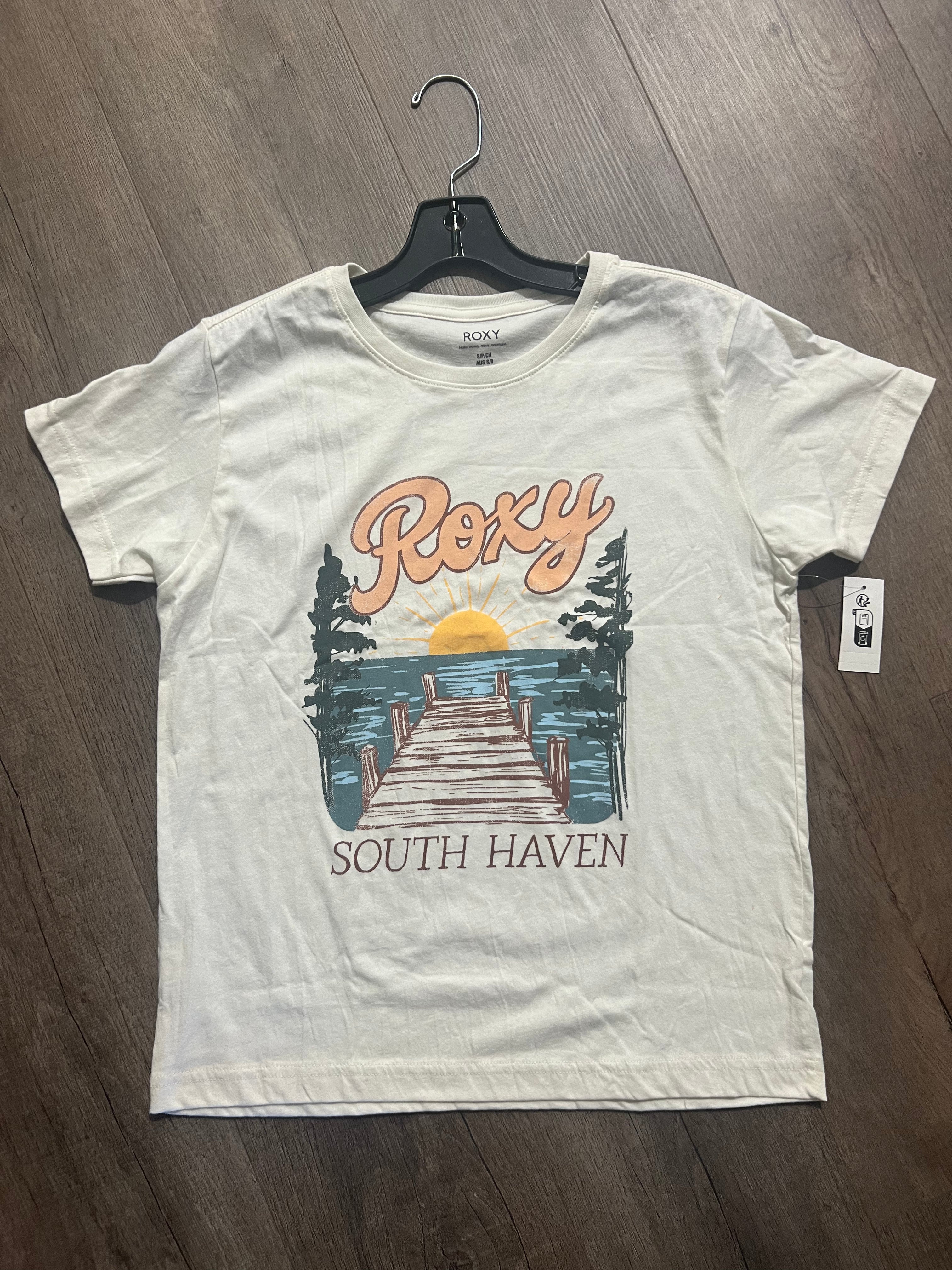 Roxy Lake Side South Haven TShirt White