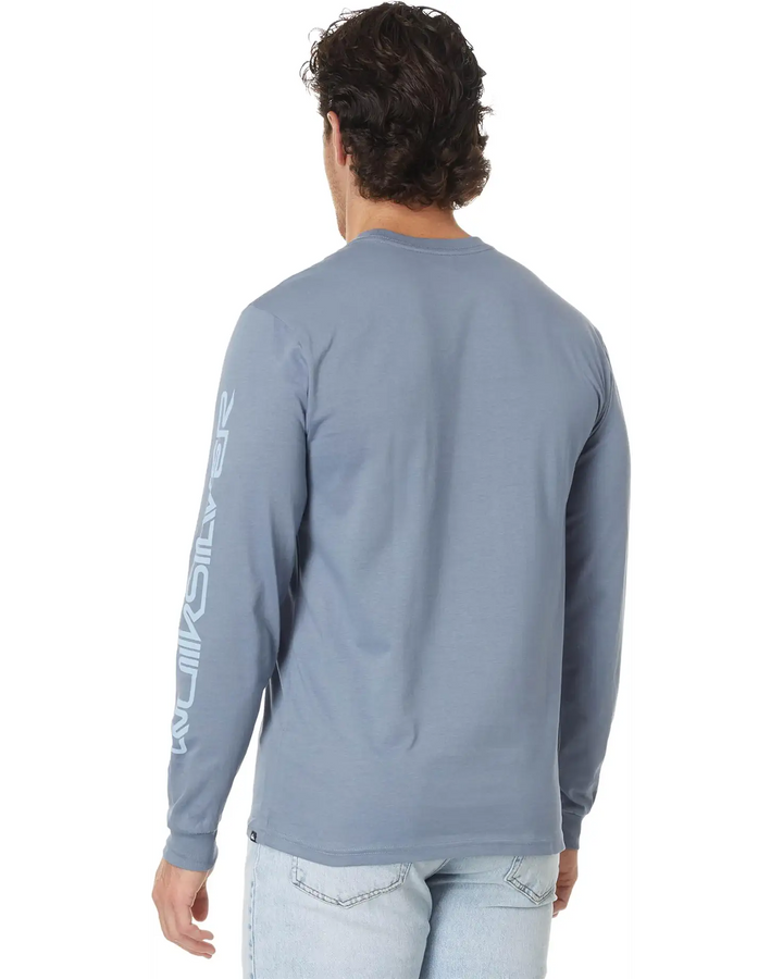 Quiksilver Men's Comp Logo Long Sleeve Tee