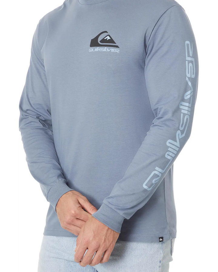 Quiksilver Men's Comp Logo Long Sleeve Tee