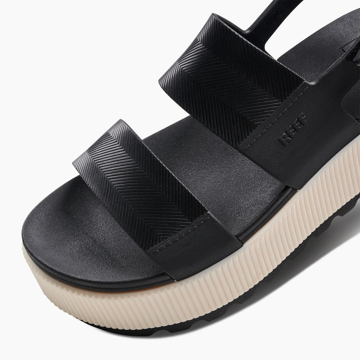 Reef Women's Water Vista Higher Sandals - Black Vintage 6