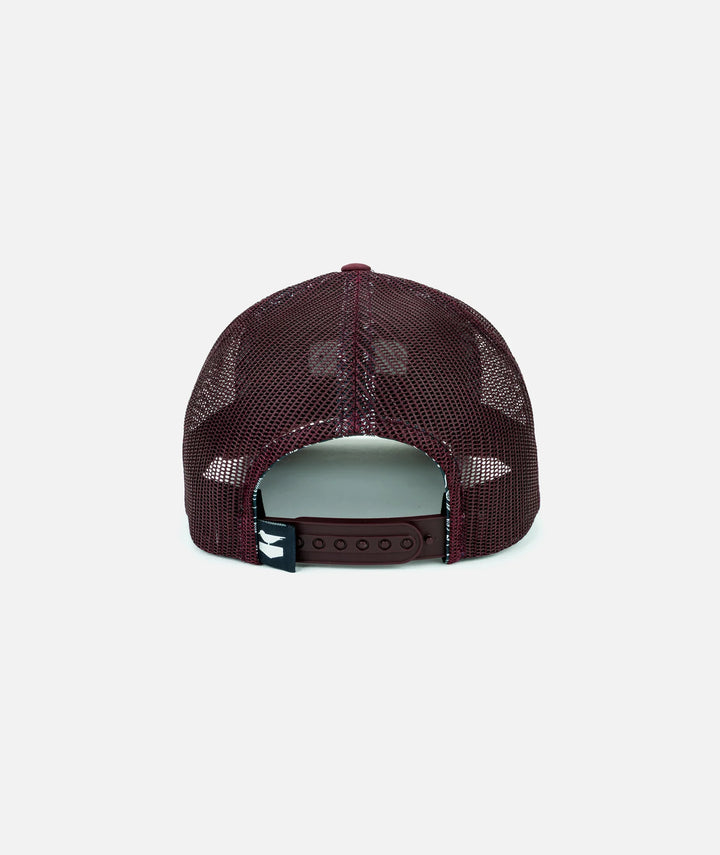 Jetty Loggin' Supply Hat - Burgundy 1