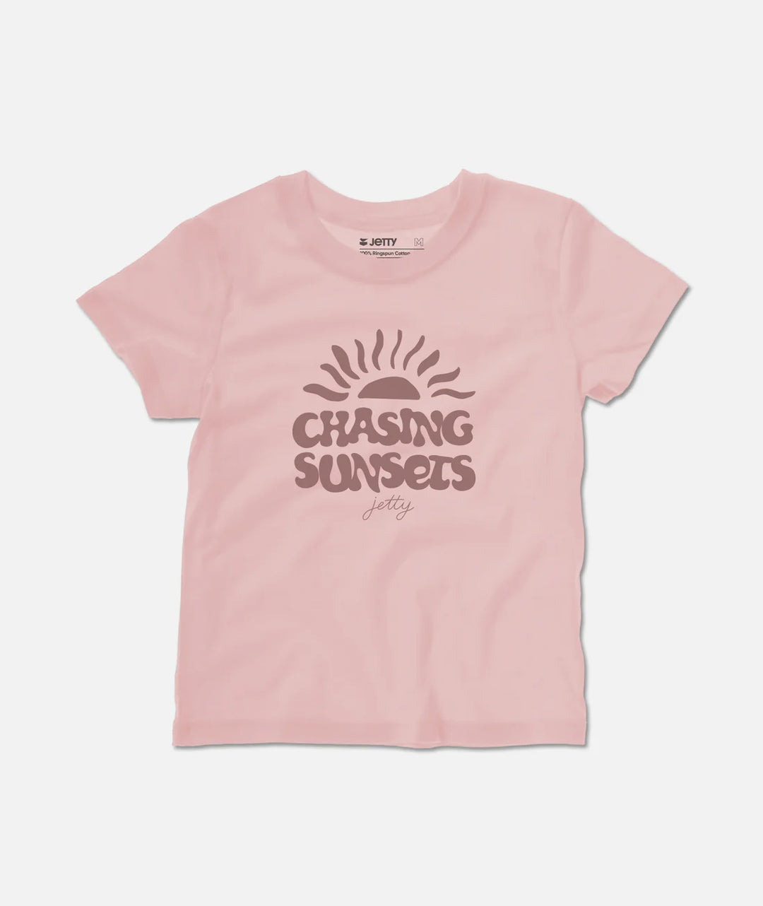 Jetty Girls Chasing Sunsets Tee - Blush