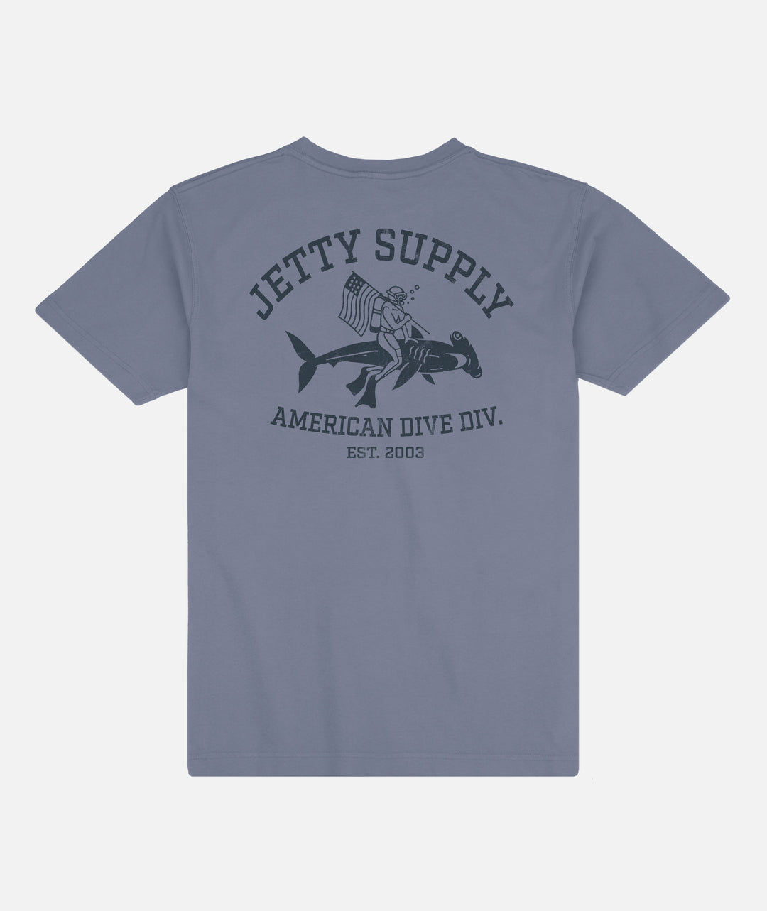 Jetty Men’s Division Tee - Blue