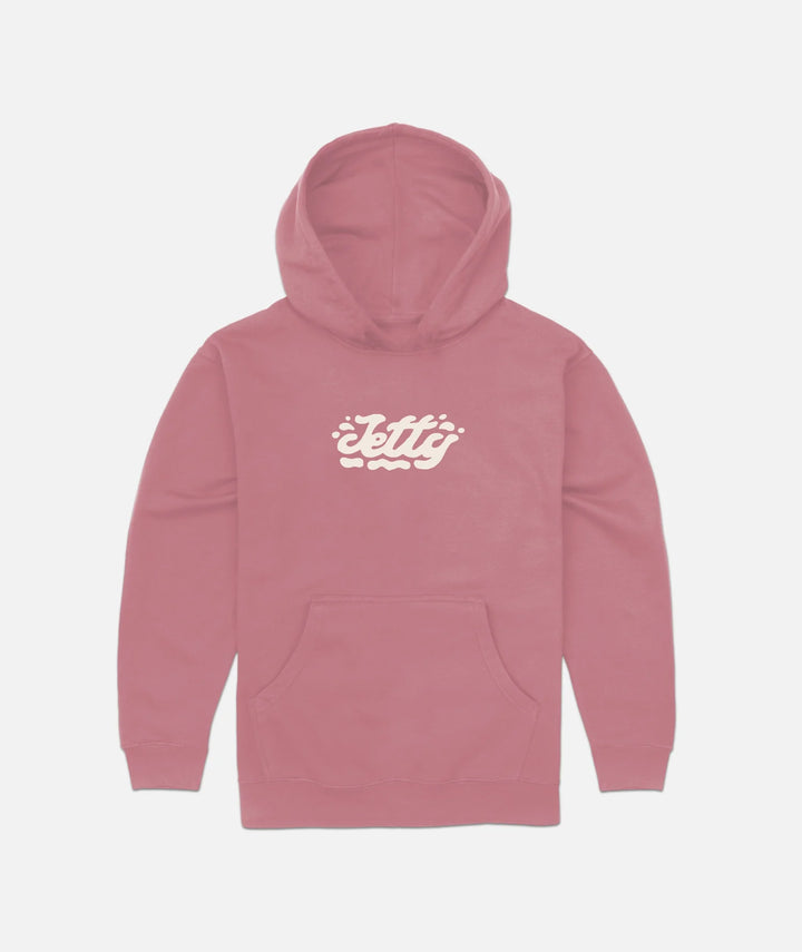 Jetty Kids Droplet Hoodie - Mauve 1