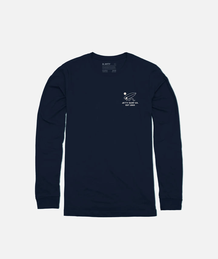 Jetty Boys Chaser Long Sleeve - Navy 1