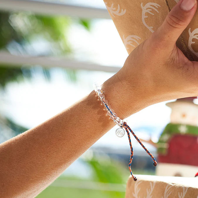 4Ocean Luxe Classic Beaded Bracelet - Copper/Teal 2