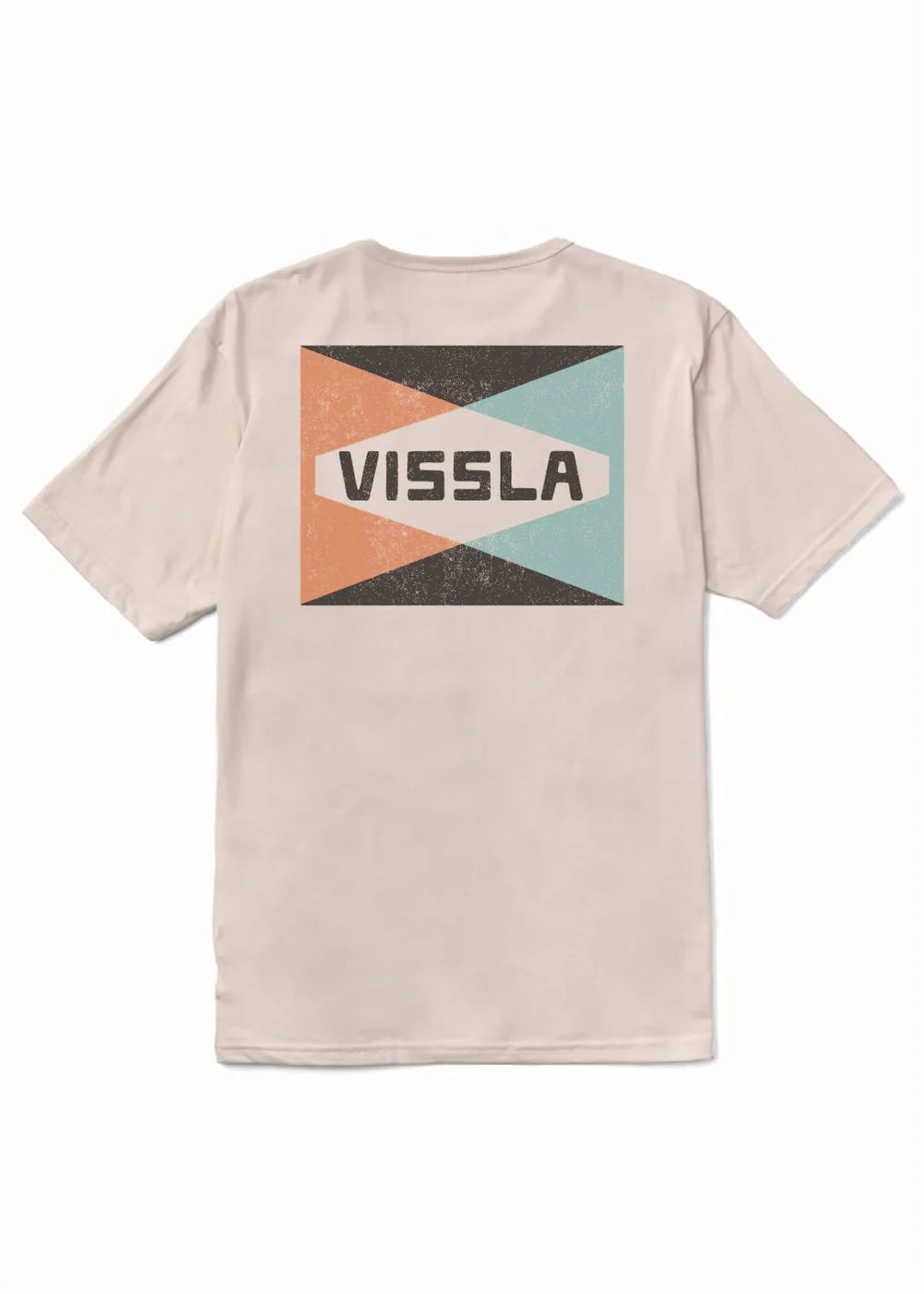 Vissla Men’s Spectrum Organic Tee - Bone 