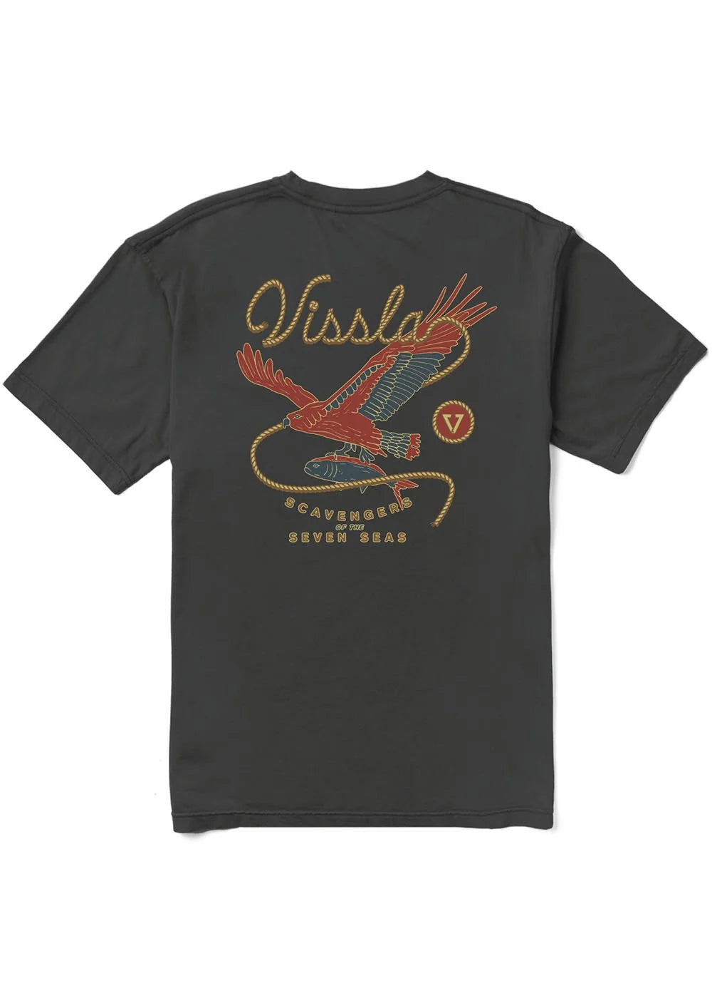 Vissla Men's Scavengers Premium Pkt Tee - Phantom 