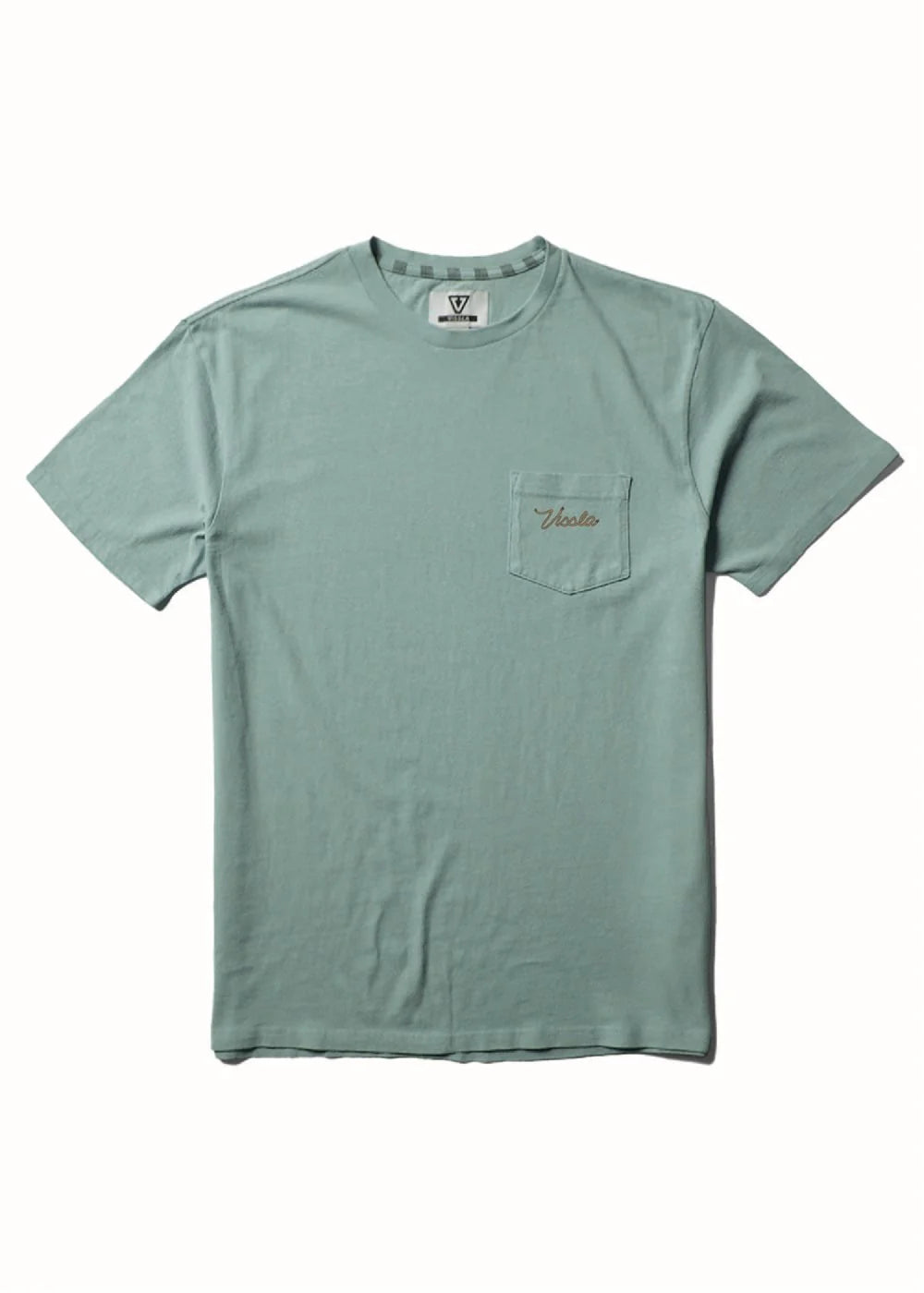 Vissla Men's Baja West Pocket Tee - Sea Green 1
