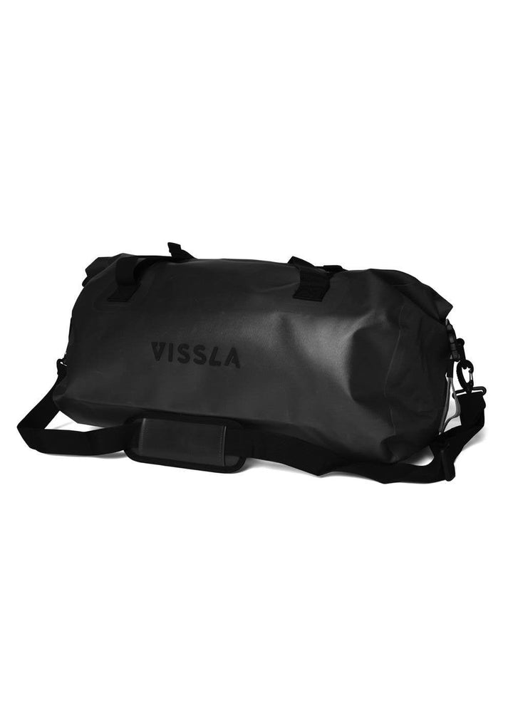 Vissla North Seas 40L Dry Duffle Bag in Black - side view