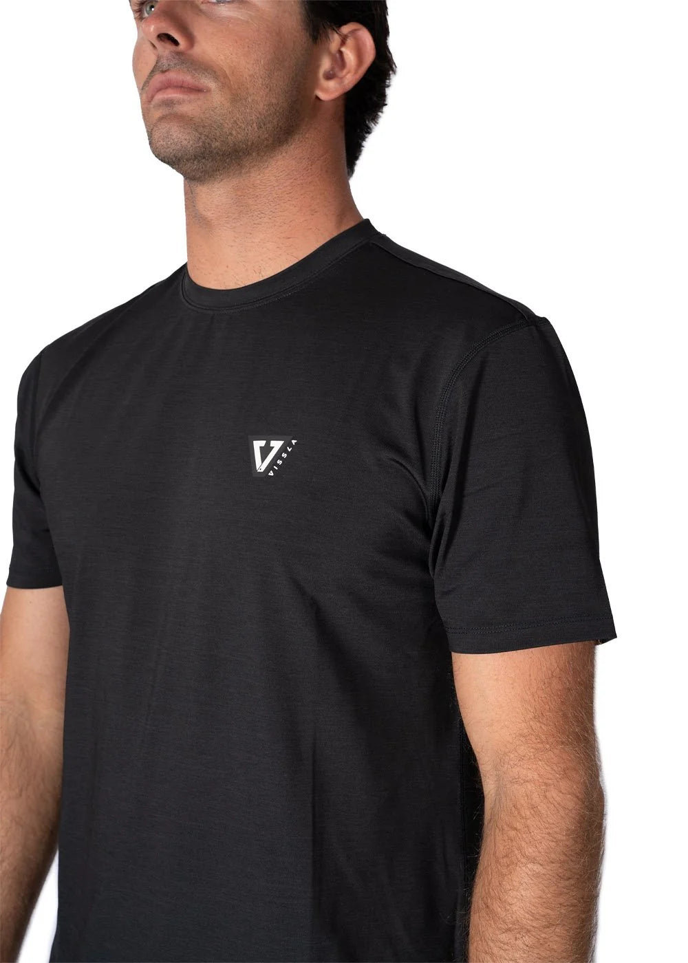 Vissla Men’s Twisted Eco Sun Shirt - Black 2