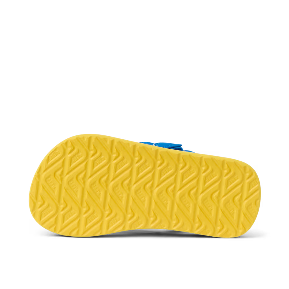 Reef Boys Little Ahi Sandal Blue Fade Stripe Side View