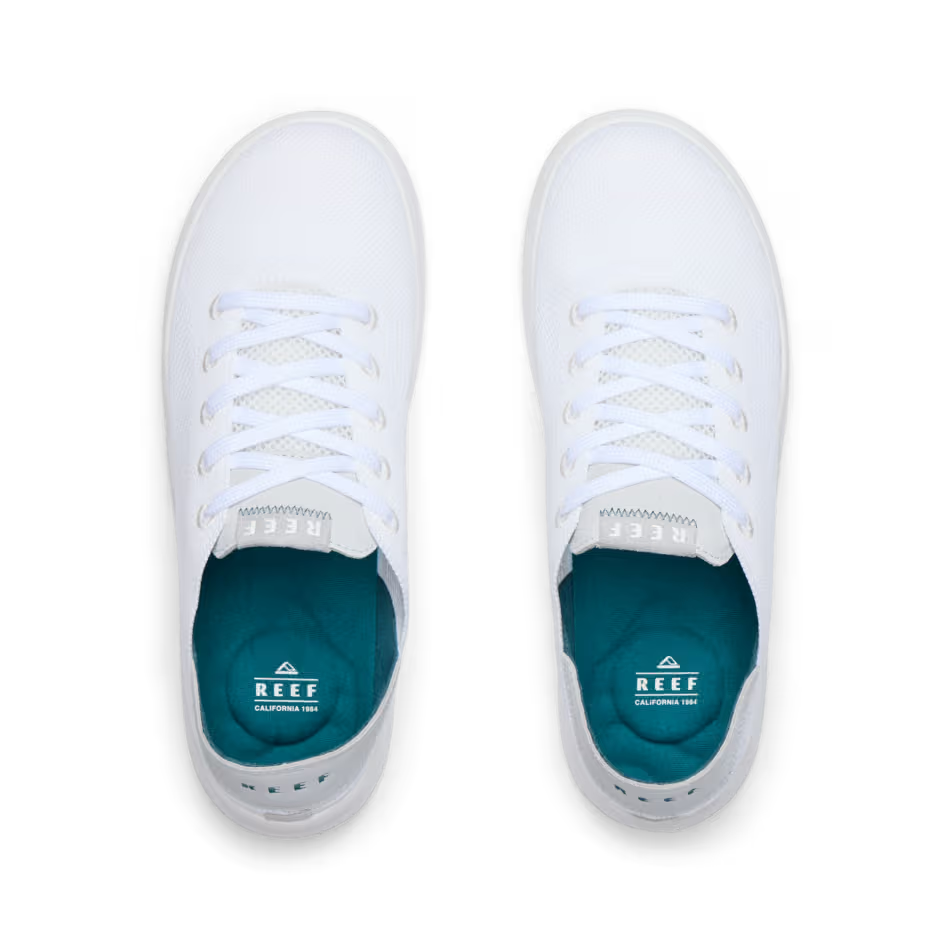 Reef Mens Swellsole Neptune Shoe Blanc De Blanc Grey Alternate Angle