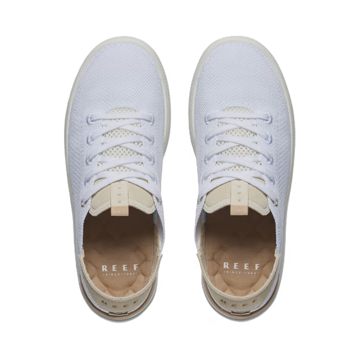 Reef Womens Neptune Shoe White Vintage Alternate Angle