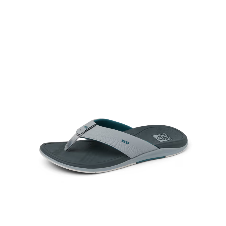 Reef Mens Offshore Sandal Light Grey Grey Top View