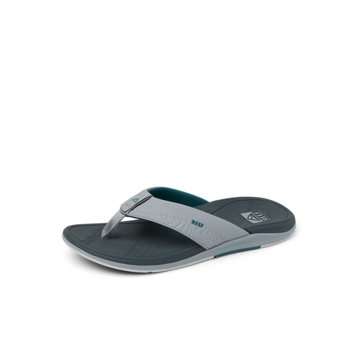 Reef Mens Offshore Sandal Light Grey Grey Top View