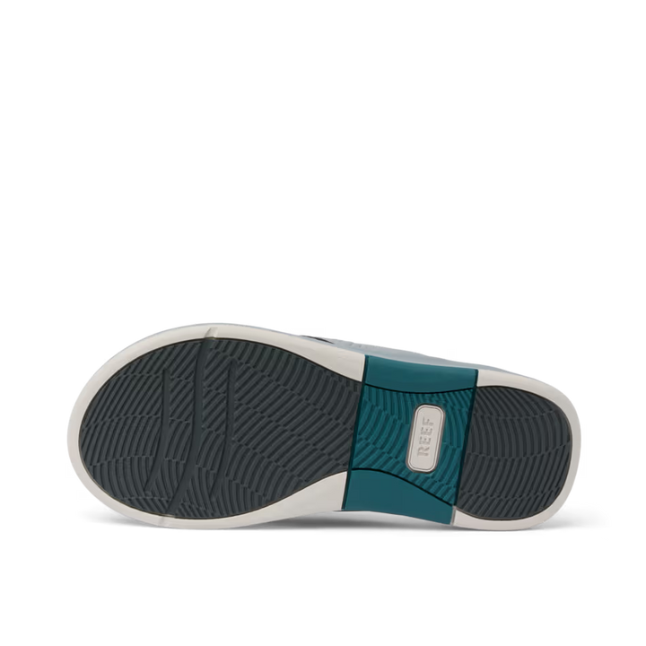 Reef Mens Offshore Sandal Light Grey Grey Outsole View