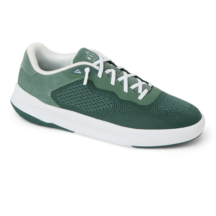 Reef Mens Shoreline Del Mar Shoe Green Detail View
