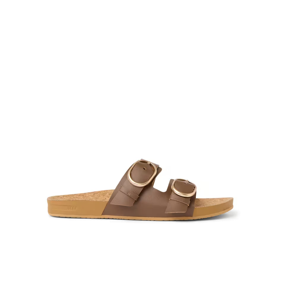 Reef Womens Vista Kara Sandal Chocolate Side Profile