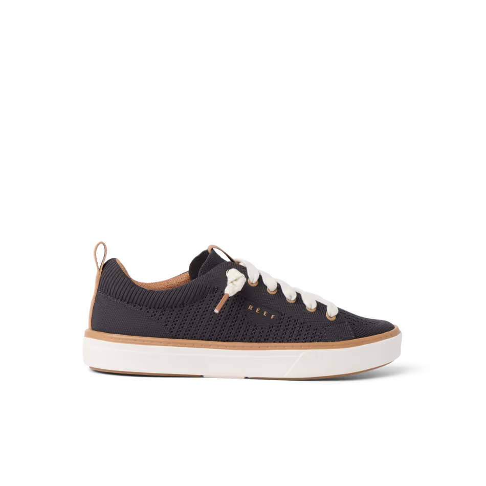 Reef Womens Lay Day Lite Shoe Charcoal Side Profile