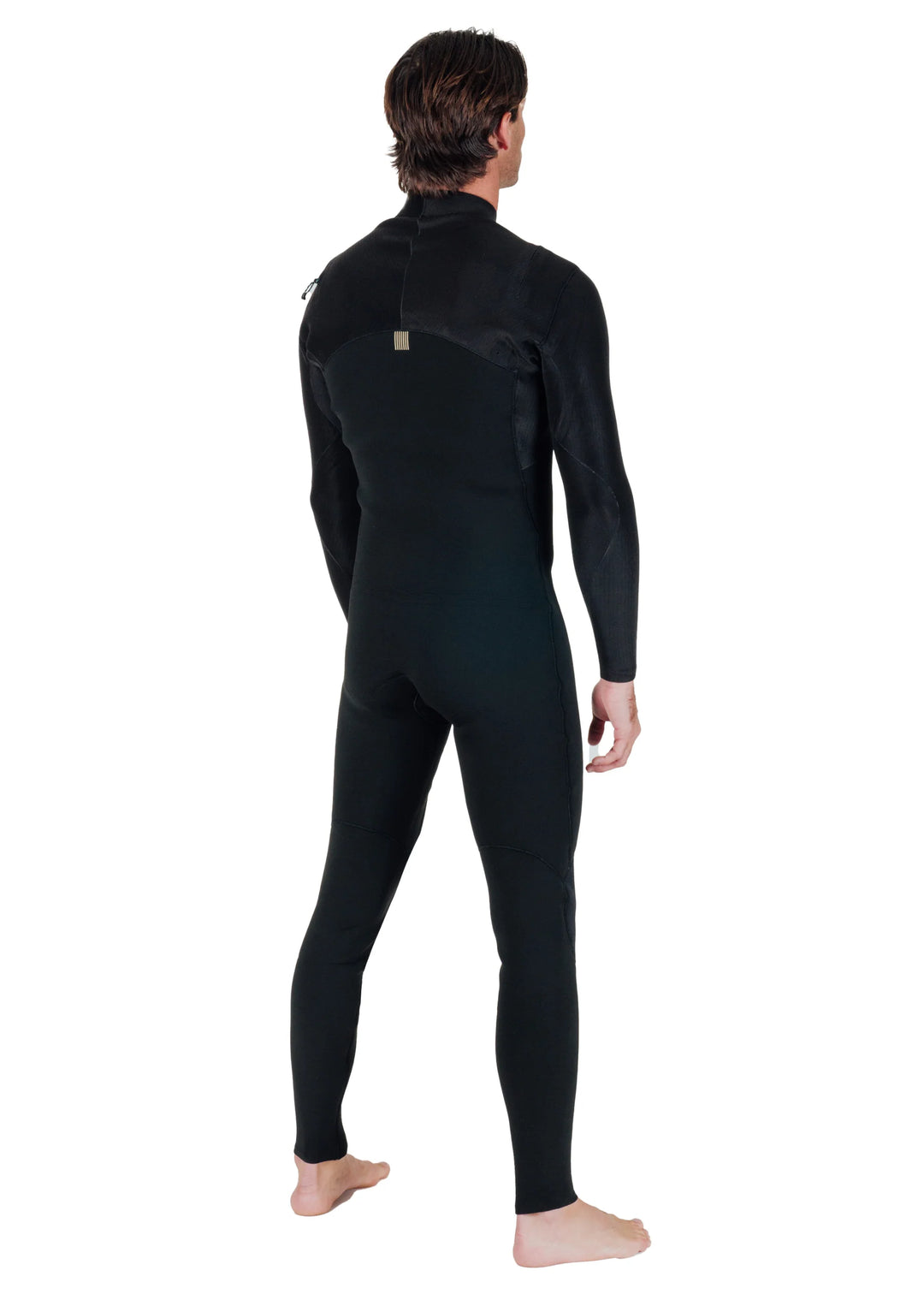 Vissla Men's New Seas 4-3 U-Zip Wetsuit - Black 2 3