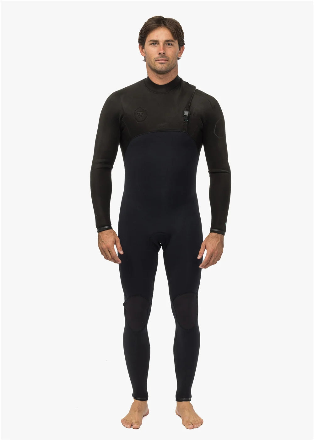 Vissla Men's High Seas 4/3 No Zip Wetsuit - Stealth 