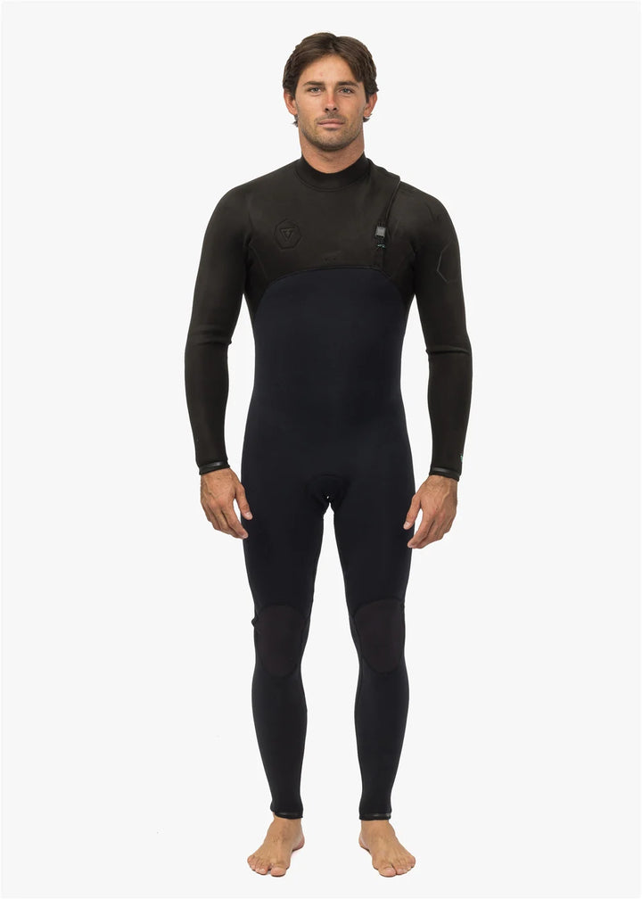 Vissla Men's High Seas 4/3 No Zip Wetsuit - Stealth 