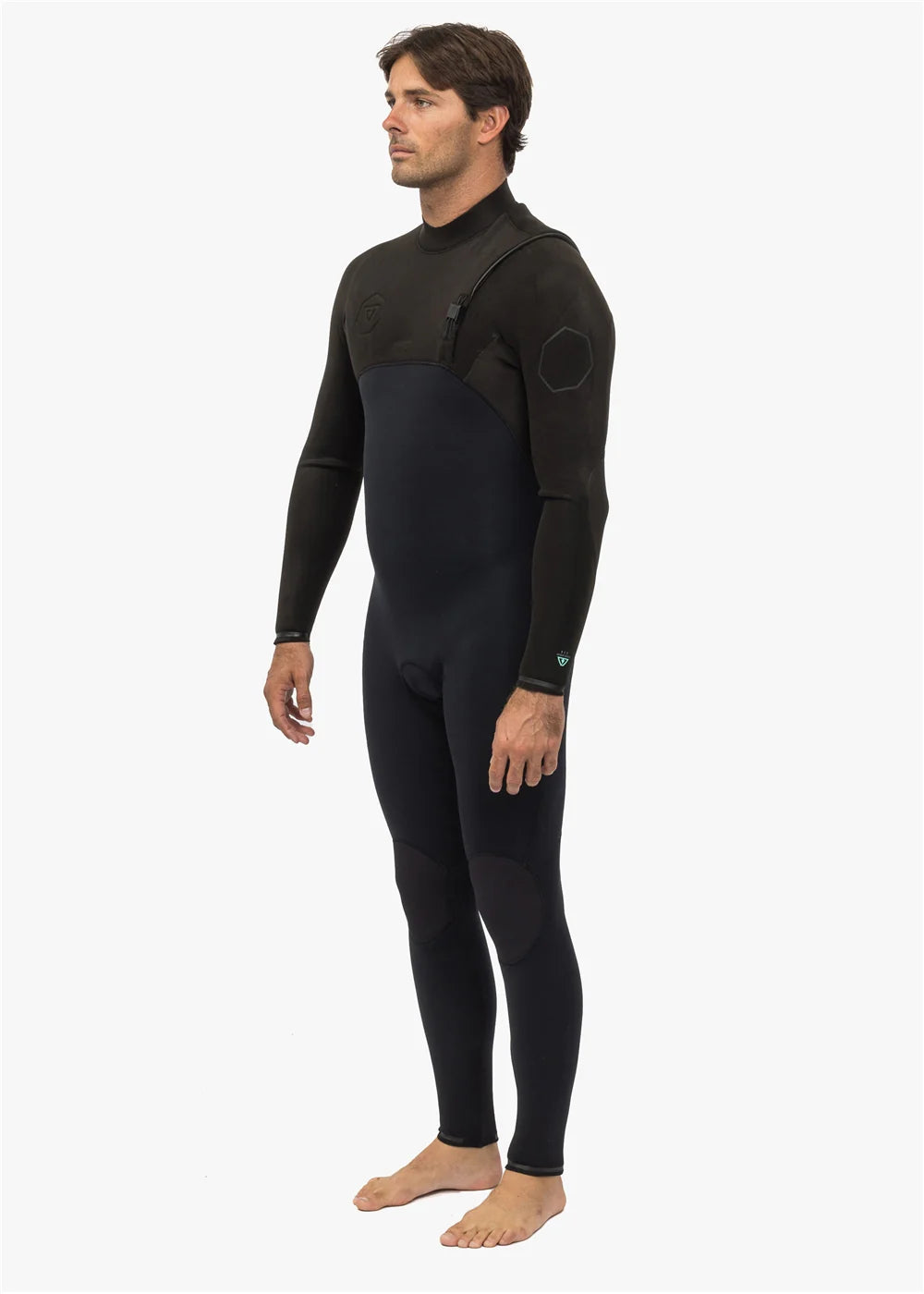 Vissla Men's High Seas 4/3 No Zip Wetsuit - Stealth 2