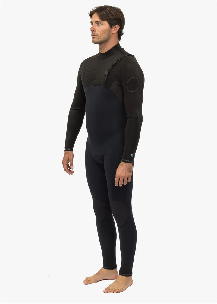 Vissla Men's High Seas 4/3 No Zip Wetsuit - Stealth 2