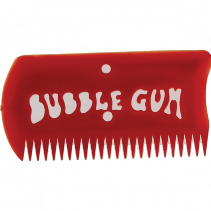 Bubble Gum Wax Comb Red