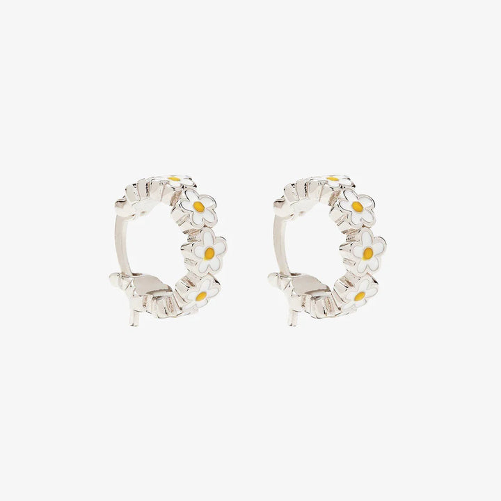Pura Vida Painted Blooms Hoop Earrings | SoHa Surf Shop