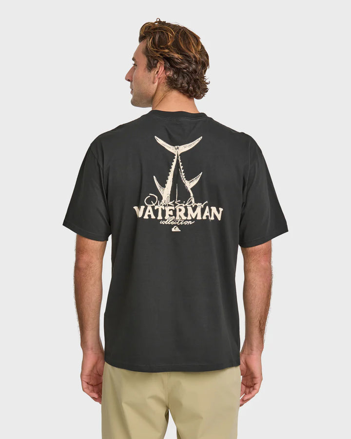 Quiksilver Waterman Men's Core Fisherman Tee - Phantom 1