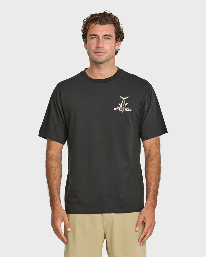 Quiksilver Waterman Men's Core Fisherman Tee - Phantom 