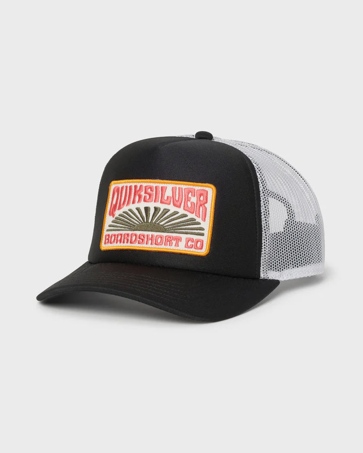 Quiksilver Sunrise Foam Trucker Hat - Black