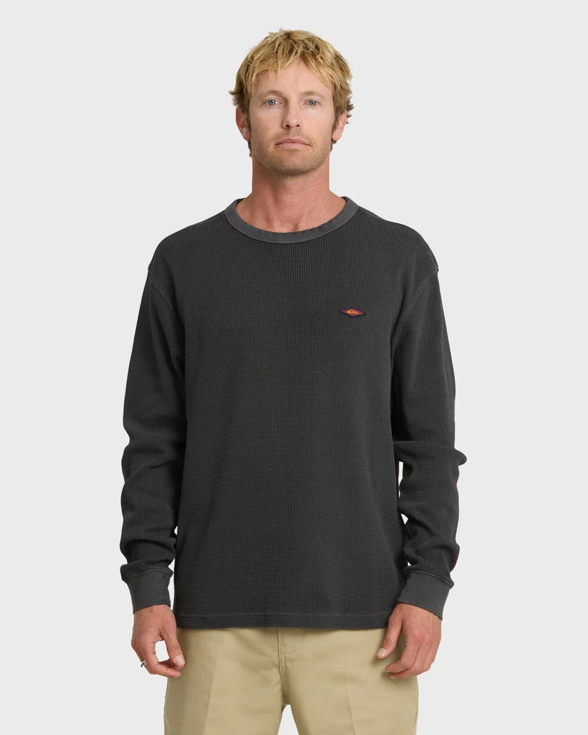Quiksilver Men's Saltwater Long Sleeve Thermal Shirt - Phantom