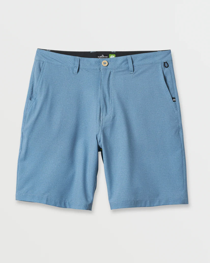 Quiksilver Men's Union Heather 20" Amphibian Hybrid Short - Niagra 