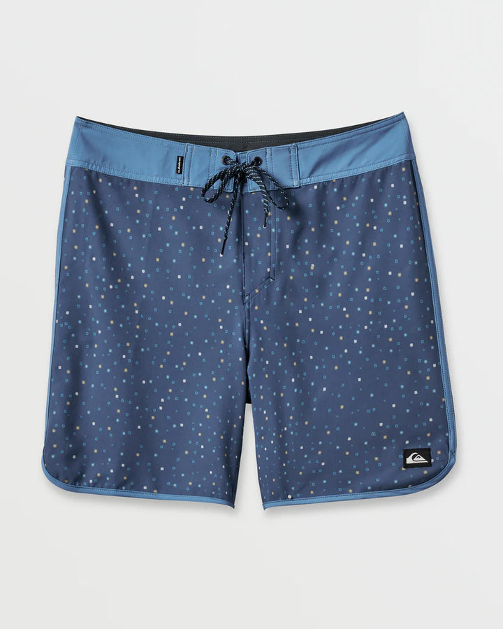Quiksilver Men's Surfsilk Scallop 19" Boardshorts - American Navy 5