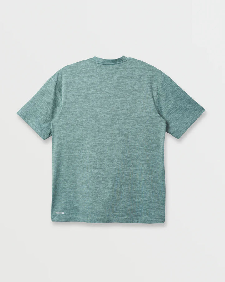 Quiksilver Men's DNA Logo Surf Tee - Jade heather 1