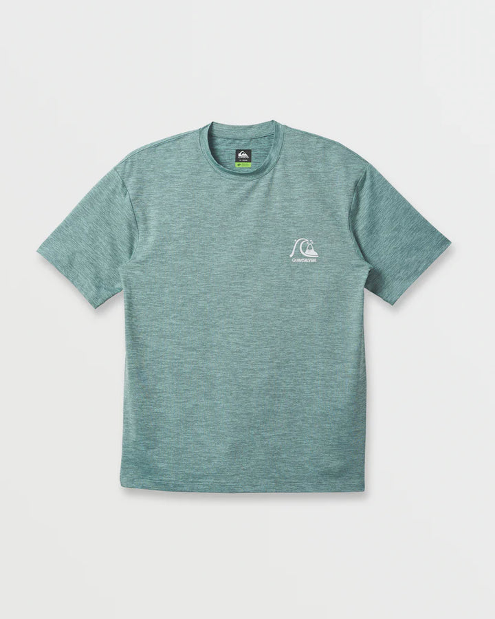 Quiksilver Men's DNA Logo Surf Tee - Jade heather 