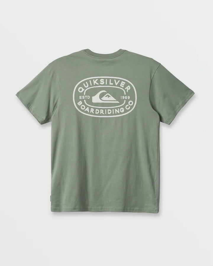 Quiksilver Men's Western Lock TShirt - Herb 4