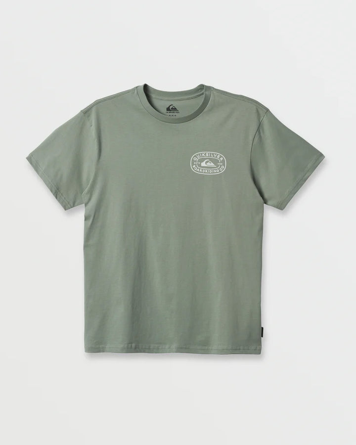 Quiksilver Men's Western Lock TShirt - Herb 3