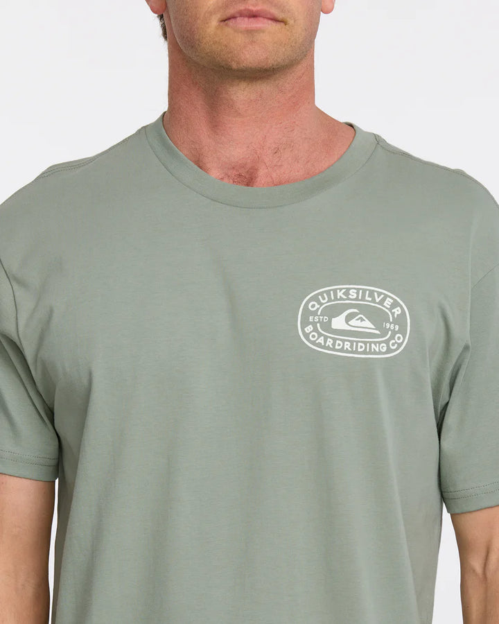 Quiksilver Men's Western Lock TShirt - Herb 2