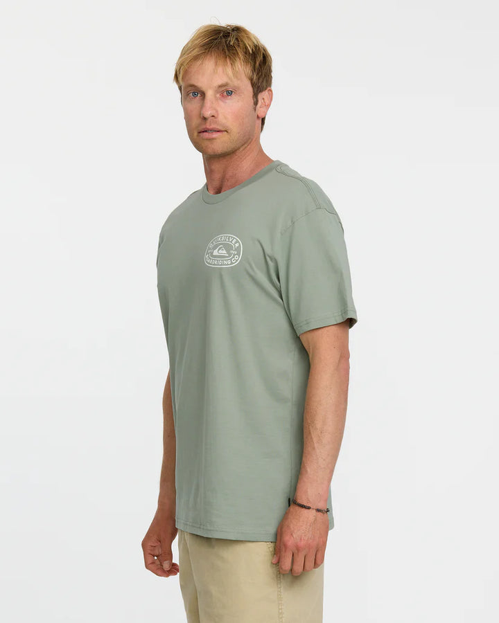 Quiksilver Men's Western Lock TShirt - Herb 1