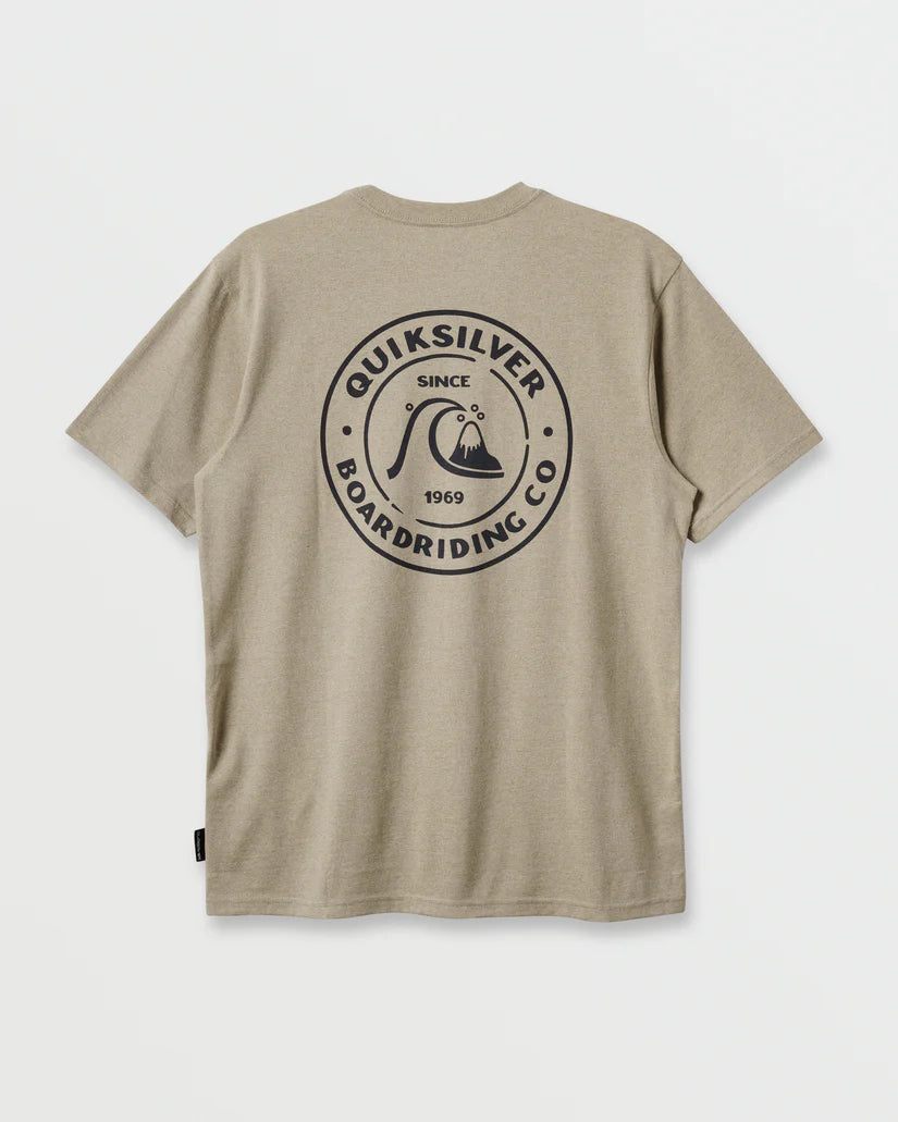 Quiksilver Men's Bubbles TShirt - Twill Heather 6