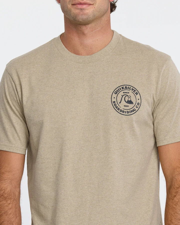 Quiksilver Men's Bubbles TShirt - Twill Heather 4