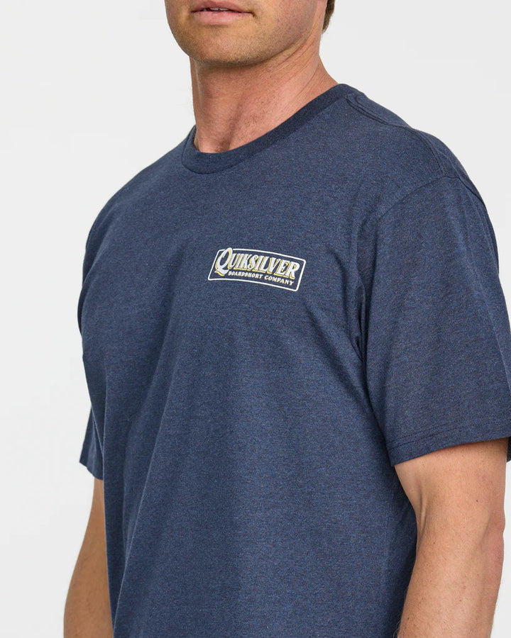 Quiksilver Men's Garage Sale TShirt - Navy heather 4