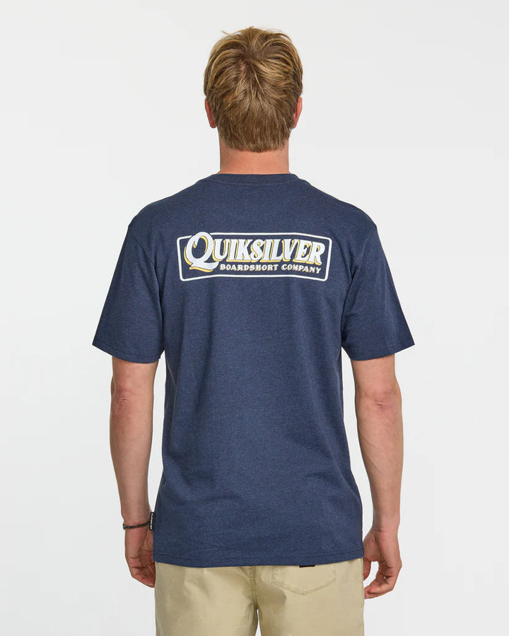 Quiksilver Men's Garage Sale TShirt - Navy heather 1