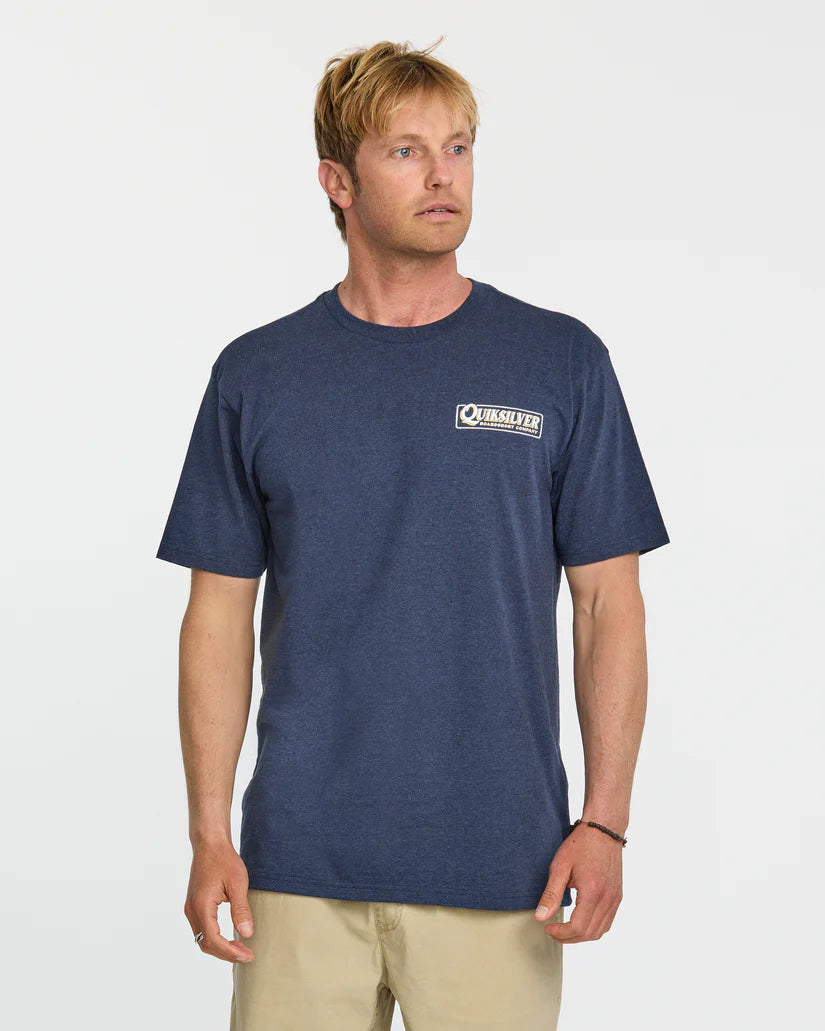 Quiksilver Men's Garage Sale TShirt - Navy heather