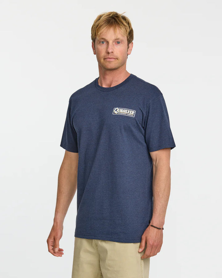 Quiksilver Men's Garage Sale TShirt - Navy heather 3